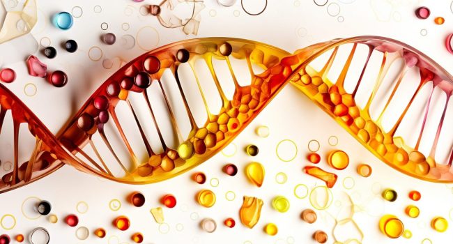 futuristic food protein sequences dna sequences. generative ai